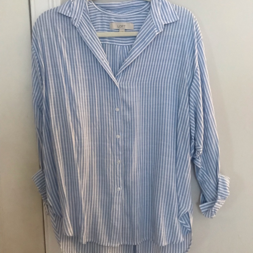 LOFT Striped Shirt